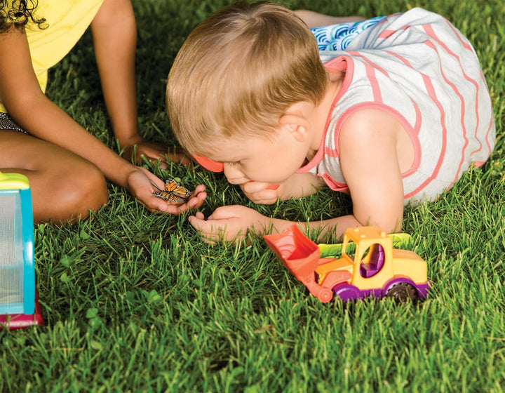 – Bug Bungalow Insect Catching Kit with Mesh Case, Magnifying Container, Tweezers & Magnifier – Educational Outdoor Toys for Toddlers – Nature Exploration Set for 3+ Years