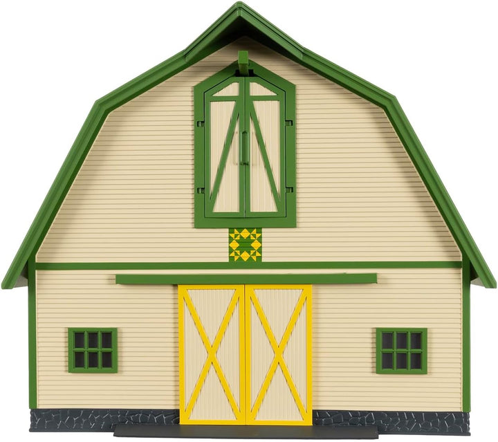John Deere Plug Expand Play Barn with Movable Hay Crane