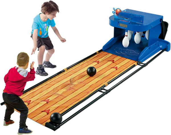 Electronic Bowling Alley Game,Indoor Bowling Ball Sports Game Console,Bowling Set Kids,Bowling Alley for Home,With Automatic Reset/Lighting/Simulation Sound Effect/Led Scoreboard,3.5M/11Ft