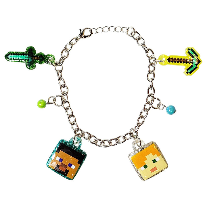 Lilo and Stitch 7" Bracelet with Metal Charms - Disney Stitch - Ages 3+