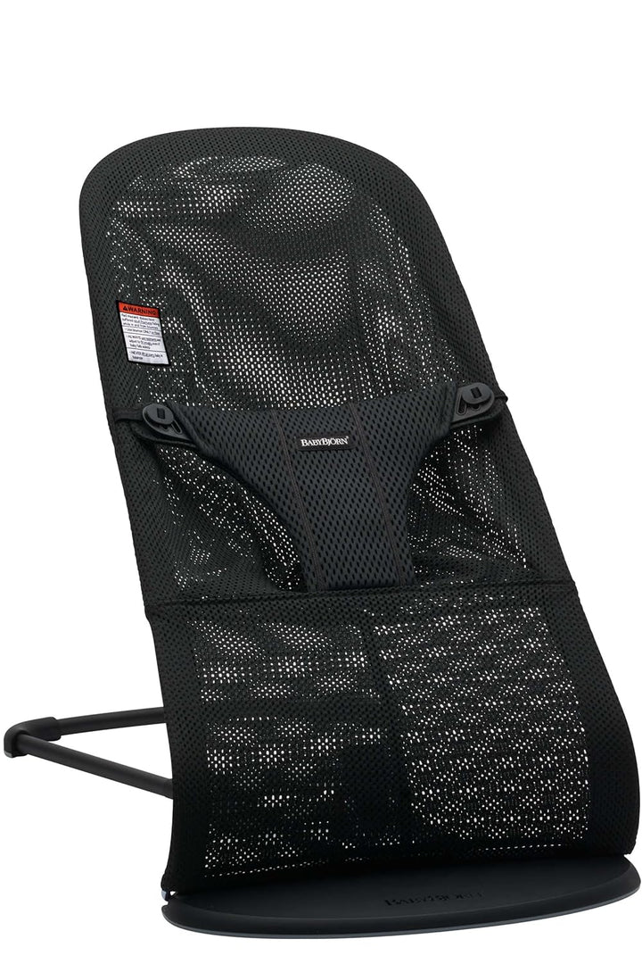 Bouncer Bliss, Sand Gray, Woven, Classic Quilt | 2-In-1 Adjustable Baby Bouncer Seat and Toddler Chair, Newborn to Toddler (8-29 Lbs), 4 Positions, Lightweight & Portable