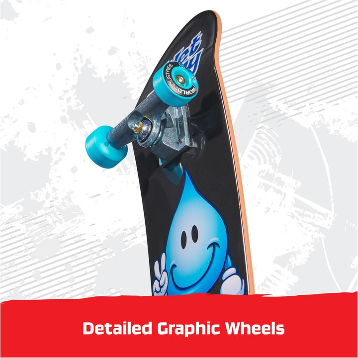 , World Industries Handboard; Authentic Mini Skateboards, Kids Toys for Boys & Girls, Ages 6 and up (Hands Use Only)
