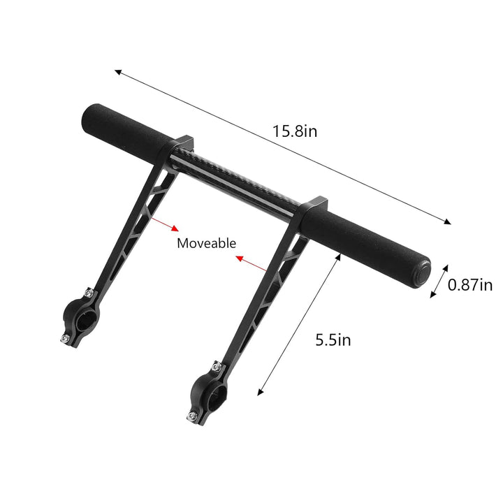 Stroll Handle Extension Bar,Stroll in Comfort with Our Universal Stroller Handle Extender - Fits All Types of Strollers, Easy to Install, Extends Handle by 5.5 Inches - Perfect for Busy Parents