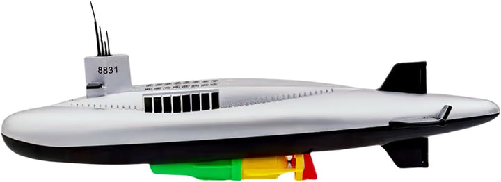 Electric Simulated Submarine Toy, Large-Sized Science and Educational Model Toy Nuclear Submarine Model Toy Submarine Bathtub Toy Submarine Pool Toy with Strong Motor (8821)