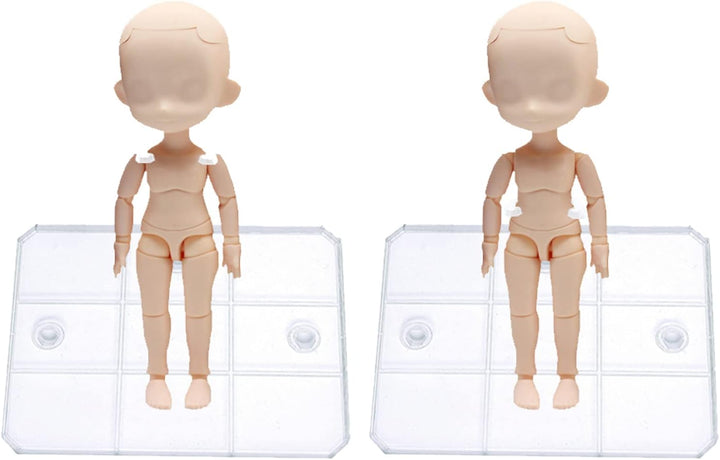 3 Pack Action Figure Stand for 3.75" and 6" Figures - Each Doll Model Support Stand Includes 3 Clamps Sizes,Action Figure Display Holder Base Display Your Action Figures in Style