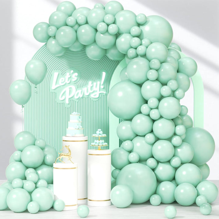 120Pcs Clear Balloons, 18 12 10 5 Inch Transparent Balloons Different Sizes Clear Balloon Garland for Baby Shower Wedding Bridal Shower Birthday Party Decorations