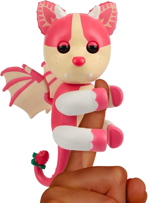 Adopt Me! X, Adopt Me! Strawberry Shortcake Bat Dragon, Legendary Interactive Pet with 40+ Sounds & Reactions (Ages 5+)