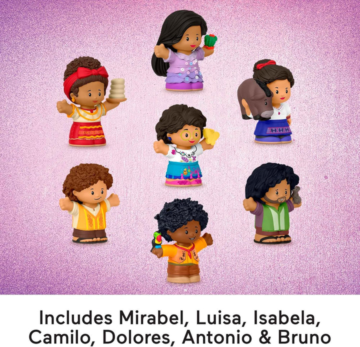 Little People Toddler Toys Disney Encanto Figure Set, 7 Characters for Preschool Kids Ages 18+ Months​ (Amazon Exclusive)