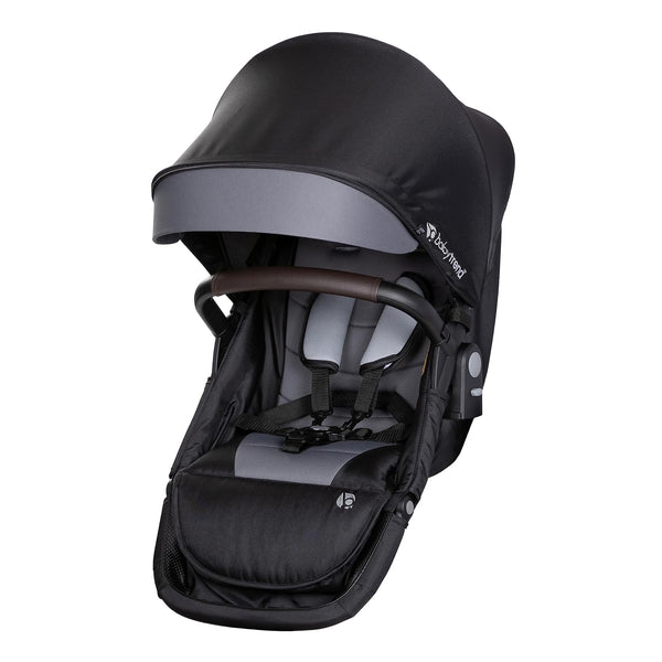 Morph Single to Double Stroller Second Seat, Dash Black