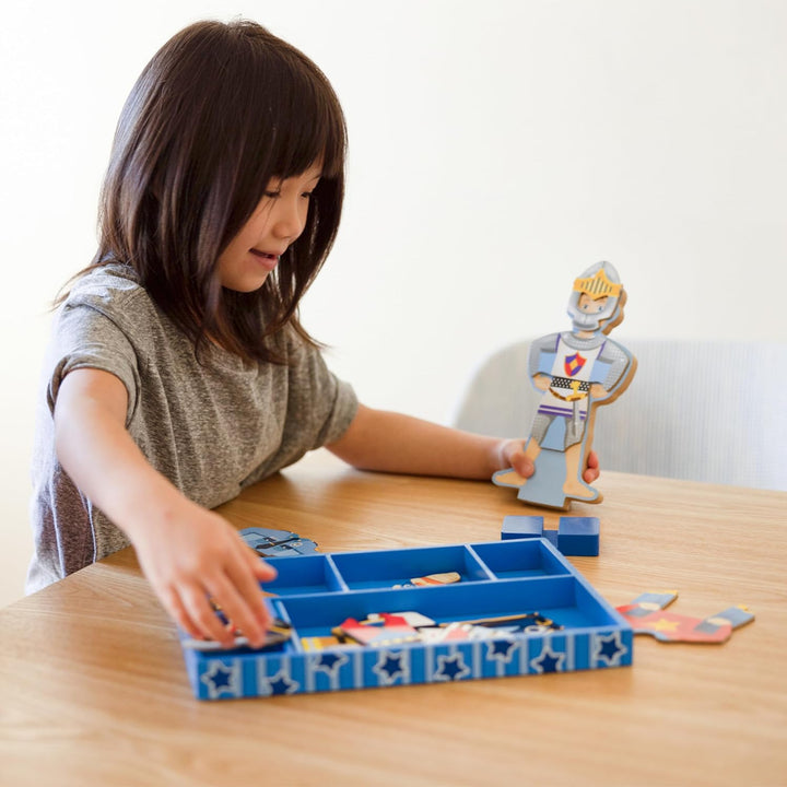 Joey Magnetic Wooden Dress-Up Pretend Play Set (25+ Pcs)