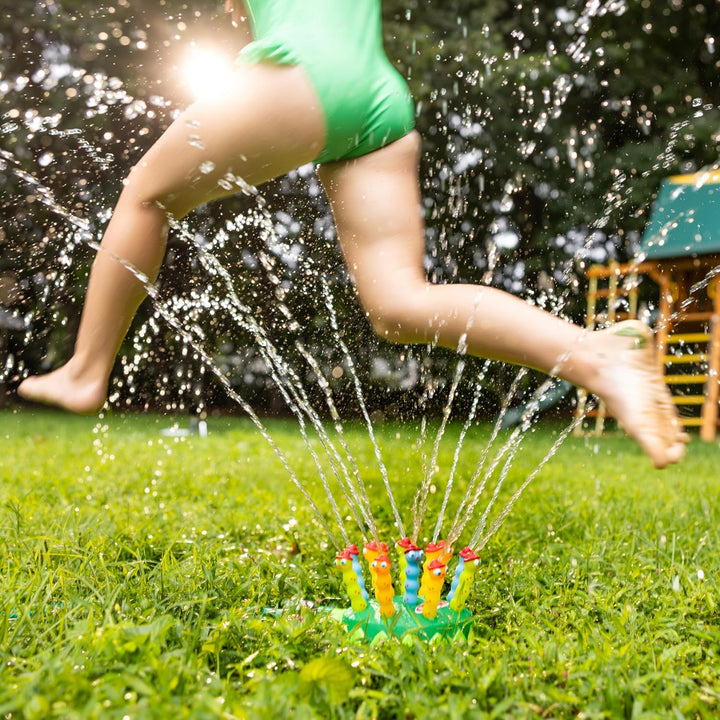 Sunny Patch Splash Patrol Sprinkler Toy with Hose Attachment