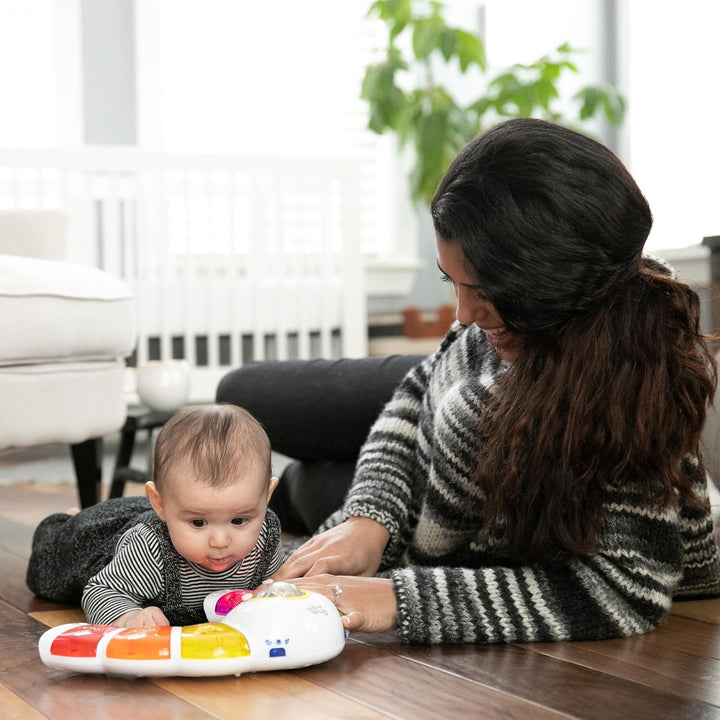 Glow & Discover Light Bar Musical Activity Station and Tummy Time Toy, Montessori Cause and Effect Early Learning for 3-36 Months