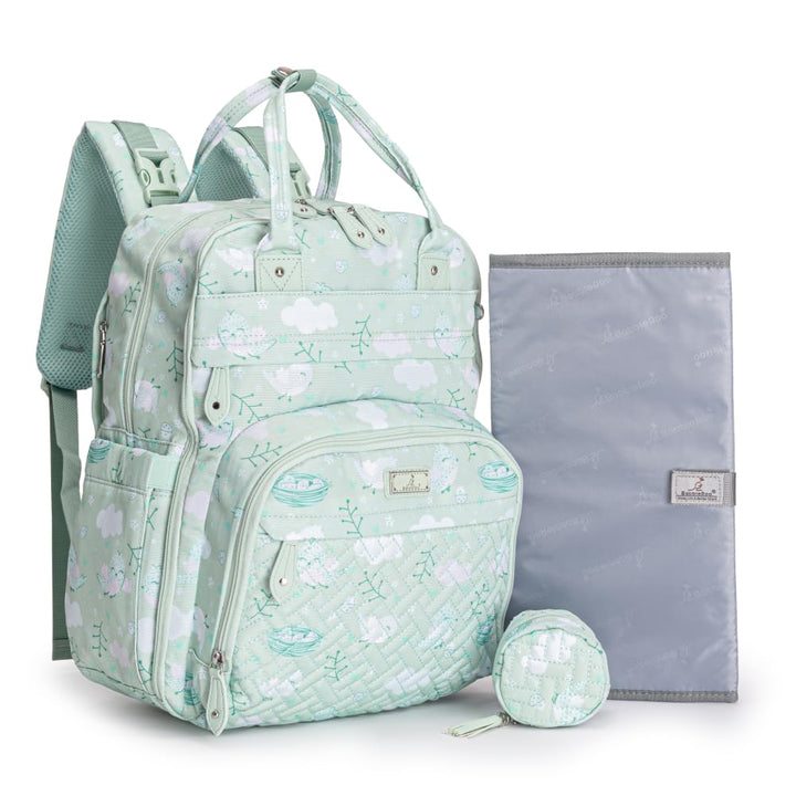 Diaper Bag Backpack - Baby Essentials Travel Tote - Multi Function Waterproof Diaper Bag, Travel Essentials Baby Bag with Changing Pad, Stroller Straps & Pacifier Case - Unisex, Dark Gray