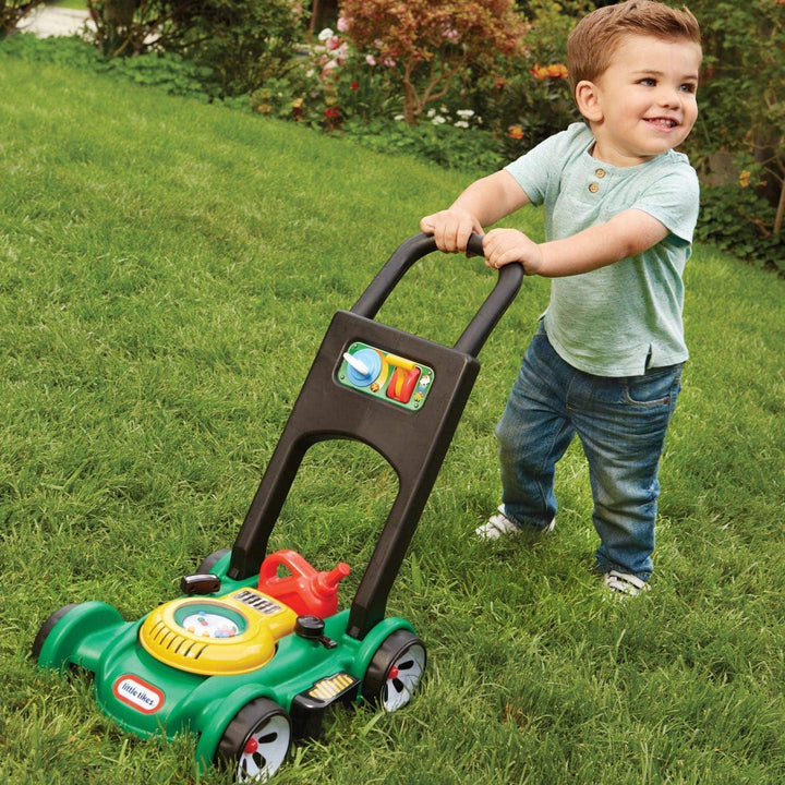 Gas 'N Go Mower Kids Toys for Toddlers Boys Girls Age 18 Months and Older, Indoor Outdoor Push Gardening Summer Toy Gifts for Birthday