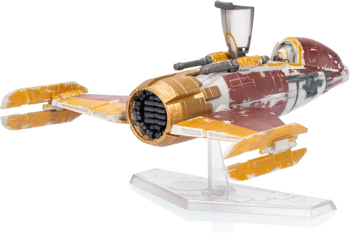 Star Wars Micro Galaxy Squadron Fiend Fighter - 5-Inch Vehicle with 1-Inch Micro Figure Accessory