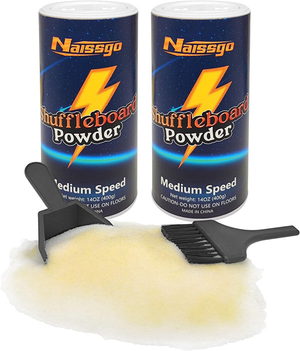 Shuffleboard Sand Wax Shuffleboard Powder Set with Small Brush & Pan