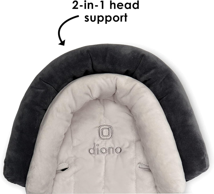 Cuddle Soft® 2-In-1 Head Support with Chest Pads - Gray/Arctic