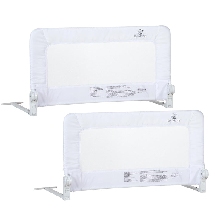 1-Pack Bed Rail for Toddlers 55.5" L X 19.5" H | Toddler Bed Rails for Twin, Full, Queen & King Mattress Size | Swing down Rail Guard | Mattress Side Rail for Kids | Gray