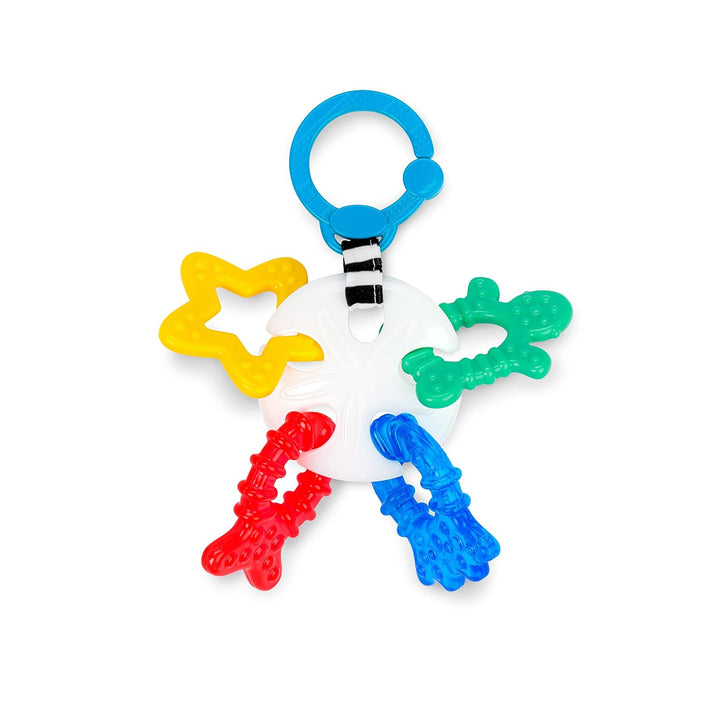 Teether-Pillar Rattle and Chill Teething Toy, Ages 3 Months +