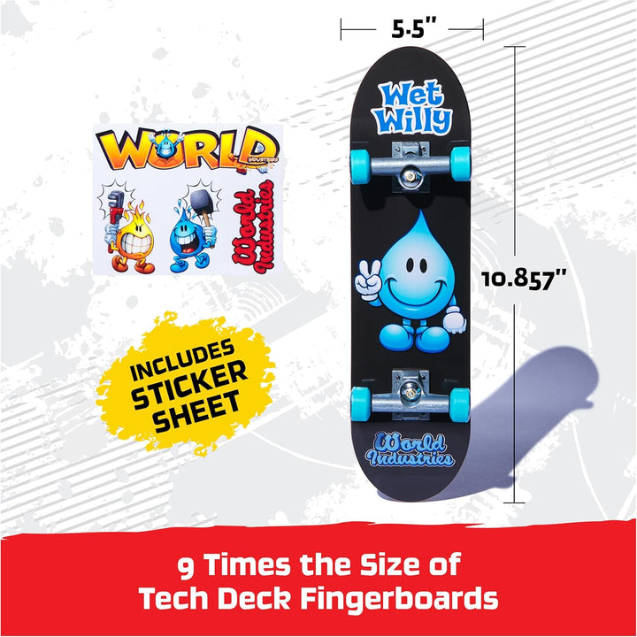 , World Industries Handboard; Authentic Mini Skateboards, Kids Toys for Boys & Girls, Ages 6 and up (Hands Use Only)