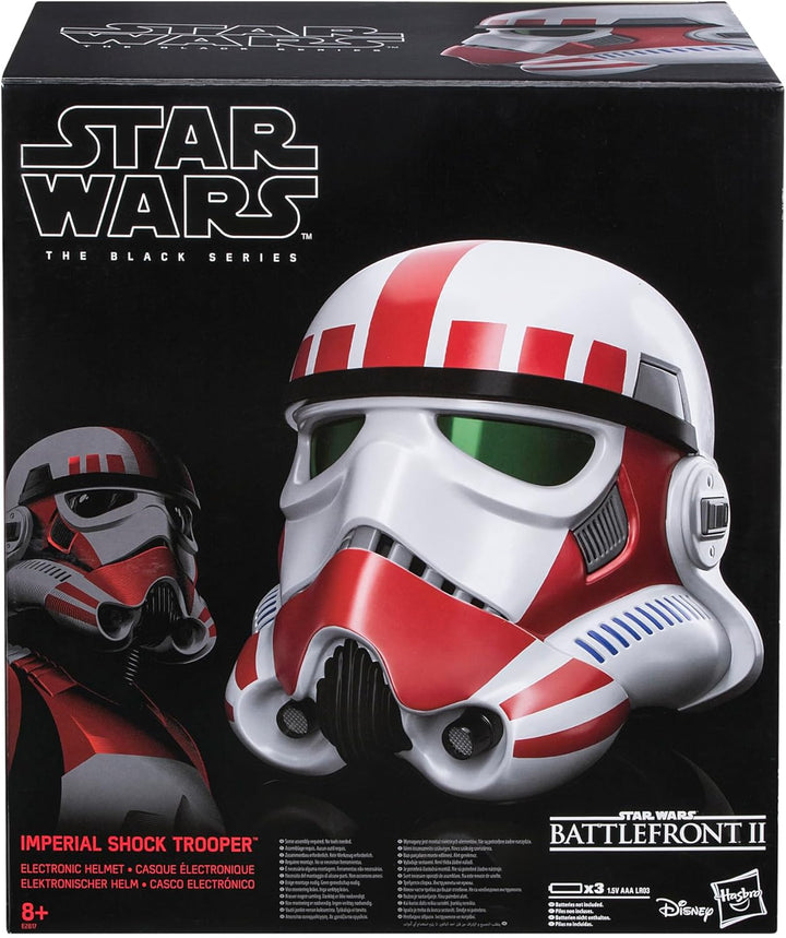the Black Series Shock Trooper Electronic Helmet