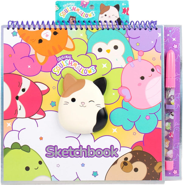 Original Sketchbook, over 20 Stationery Supplies, Features Scrapbook Stickers, Cam the Cat Fidget Toy, Drawing Paper, Great Kids Craft, Coloring Books for Kids Ages 4-8