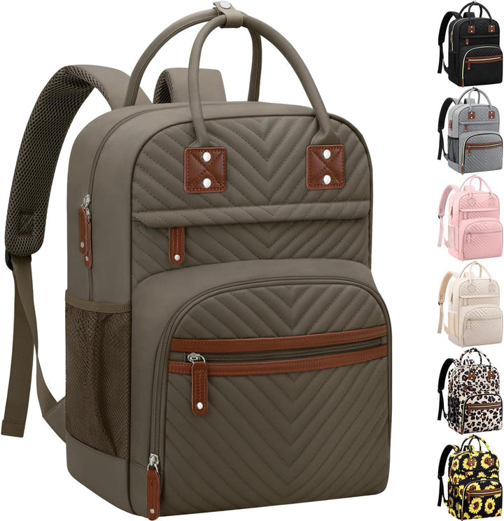 Diaper Bag Backpack for Women Large Capacity with Insulated Pockets Multifunctional Diaper Bags for Baby Girl Boy Waterproof Baby Bags for Mama Maternity Travel Bag Black