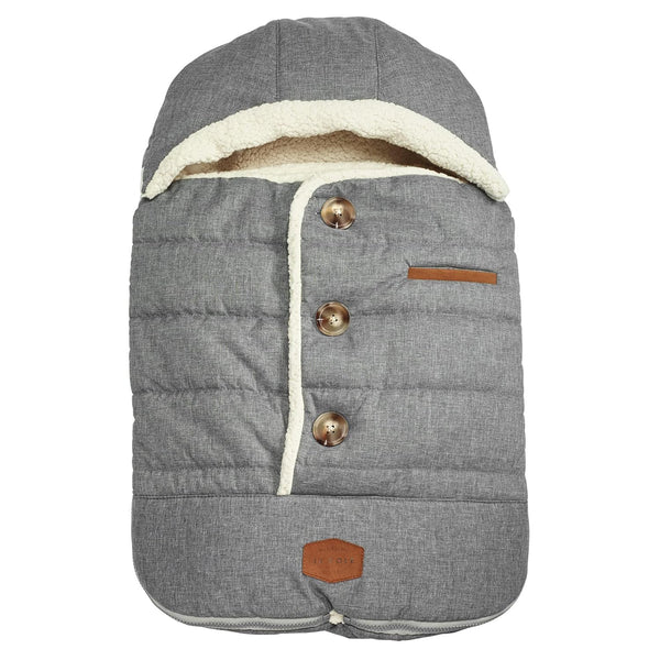 - Urban Bundleme, Canopy Style Bunting Bag to Protect Baby from Cold & Winter Weather in Car Seats & Strollers, Graphite, Infant, Grey