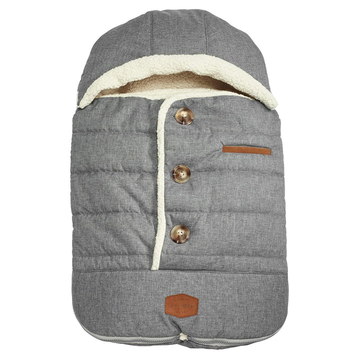 - Urban Bundleme, Canopy Style Bunting Bag to Protect Baby from Cold & Winter Weather in Car Seats & Strollers, Graphite, Infant, Grey