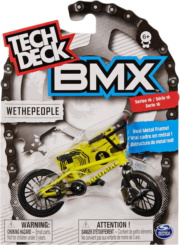 BMX Finger Bike Series 12-Replica Bike Real Metal Frame, Moveable Parts for Flick Tricks Games (Styles Vary)