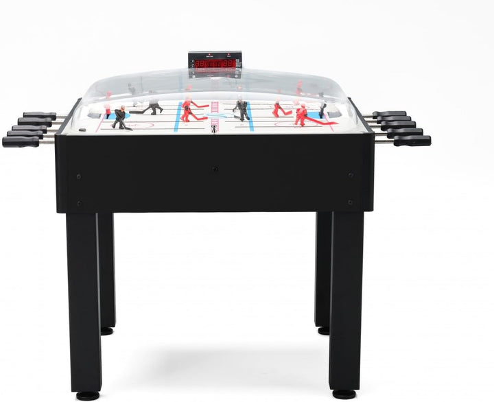 Breakout Dome Bubble Rod Hockey Game Table - Black