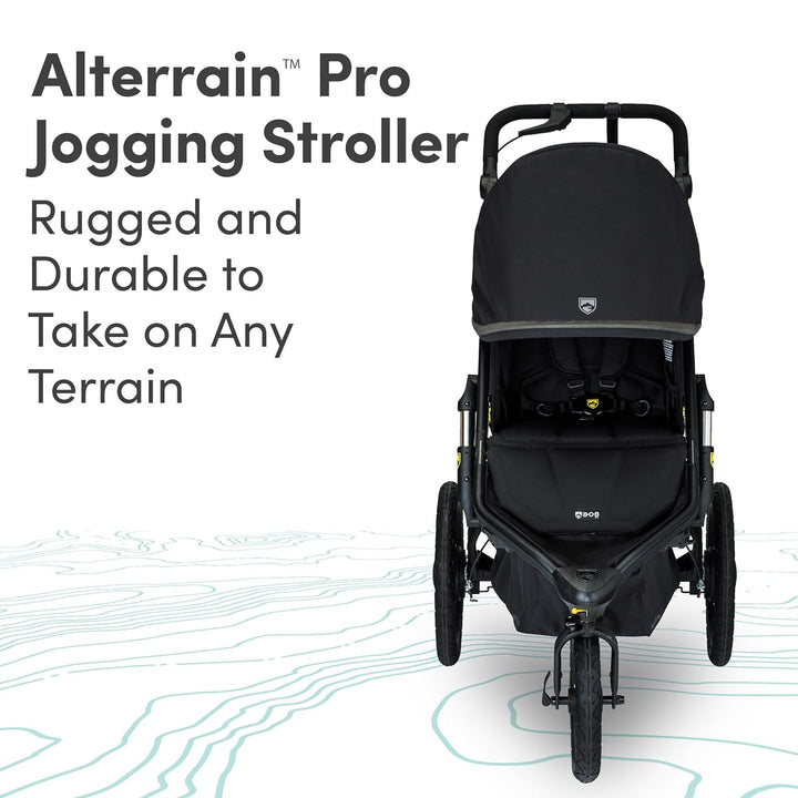 Alterrain Pro Jogging Stroller, Black