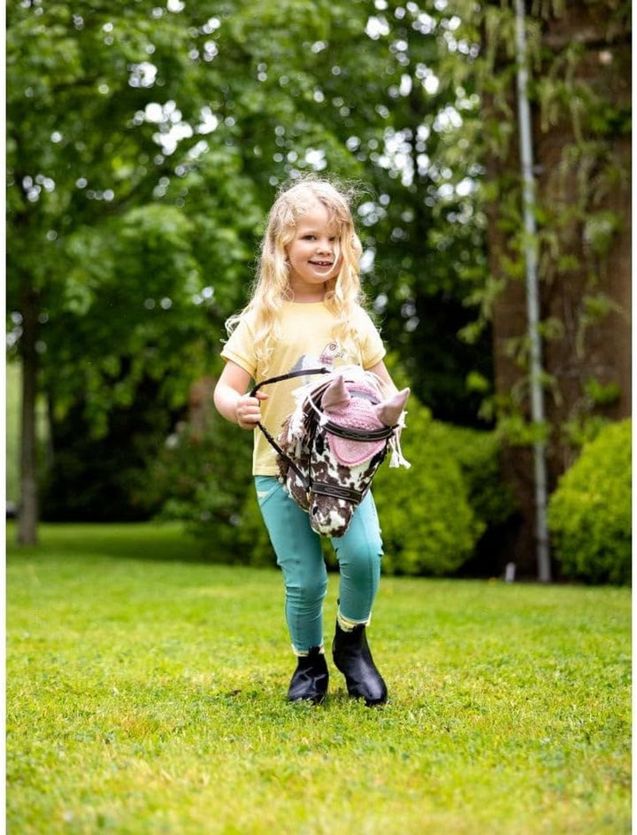 Hobby Horse Montana - Brown and White Appaloosa - Realistic Head - Perfect for Kids