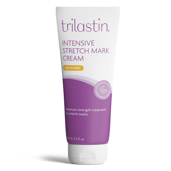 Stretch Mark Cream for Pregnancy - 5.5 Oz Tube - Vitamin-Infused Cocoa Butter Formula - Intensive Scar Treatment - Hypoallergenic & Paraben-Free