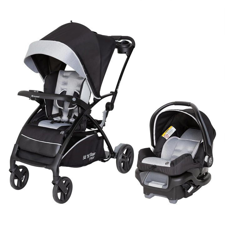 Sit N' Stand® Double 2.0 Stroller, Madrid Black