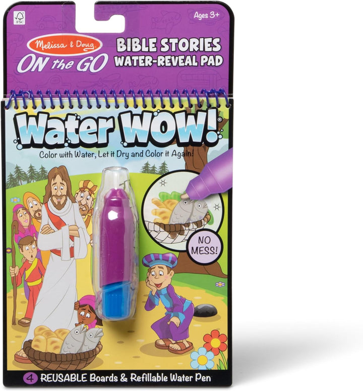 on the Go Water Wow! Reusable Water-Reveal Activity Pad - Vehicles - FSC Certified
