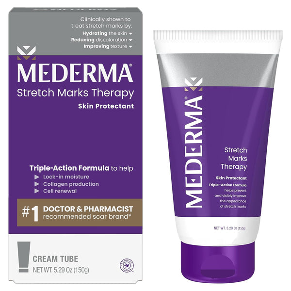 Stretch Marks Therapy, Helps Prevent and Treat Stretch Marks, Safe to Use When Pregnant, Pregnancy Skin Care, 5.29 Oz (150G)
