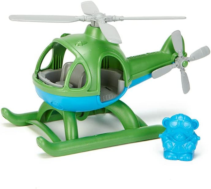 Helicopter, Green/Blue