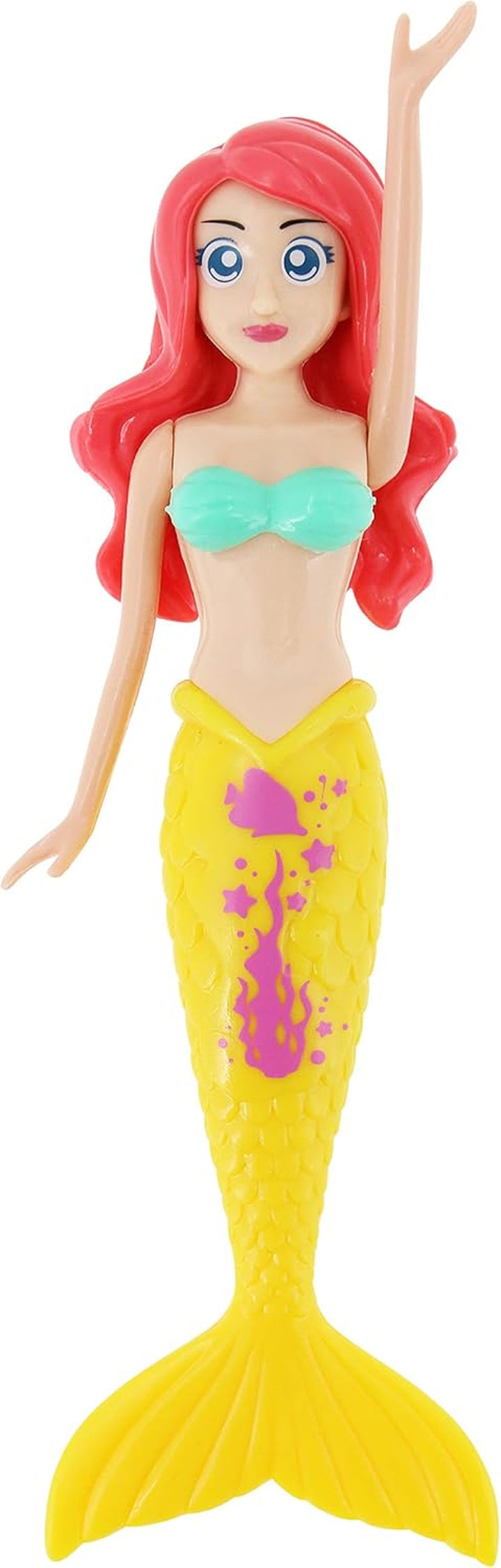 Dive Mermaids 4Pc Colors May Vary