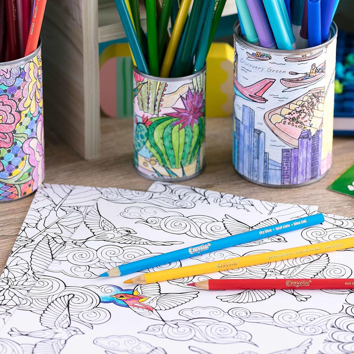 Colouring Pencils - Assorted Colours (Pack of 12) | a Must-Have for All Kids Arts & Crafts Sets | Ideal for Kids Aged 3+