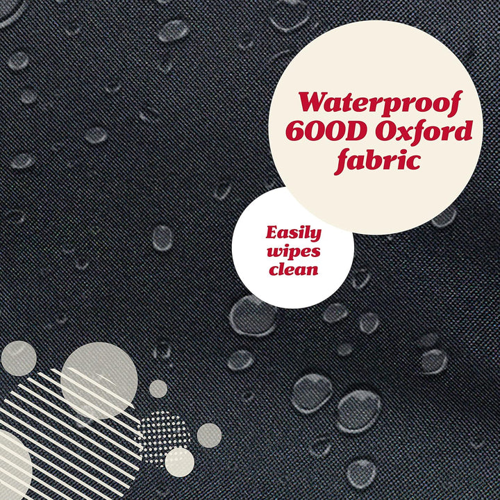 Car Seat Back Protector Cover for Kids (2 Pack) - Black, 3 Mesh Pockets - Backseat Car Organizer - Waterproof & Machine Washable - Protects against Mud, Scuffs & Spills