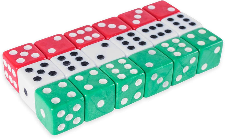 Standard 16Mm Dice (Multicolor 18Pc)