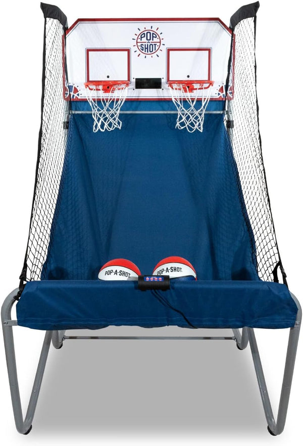 - Home Dual Shot | Arcade Basketball Game for Home | Sensor Scoring Hoop, 16 Game Modes, 7 Balls | Foldable for Easy Storage | Fun for All Players