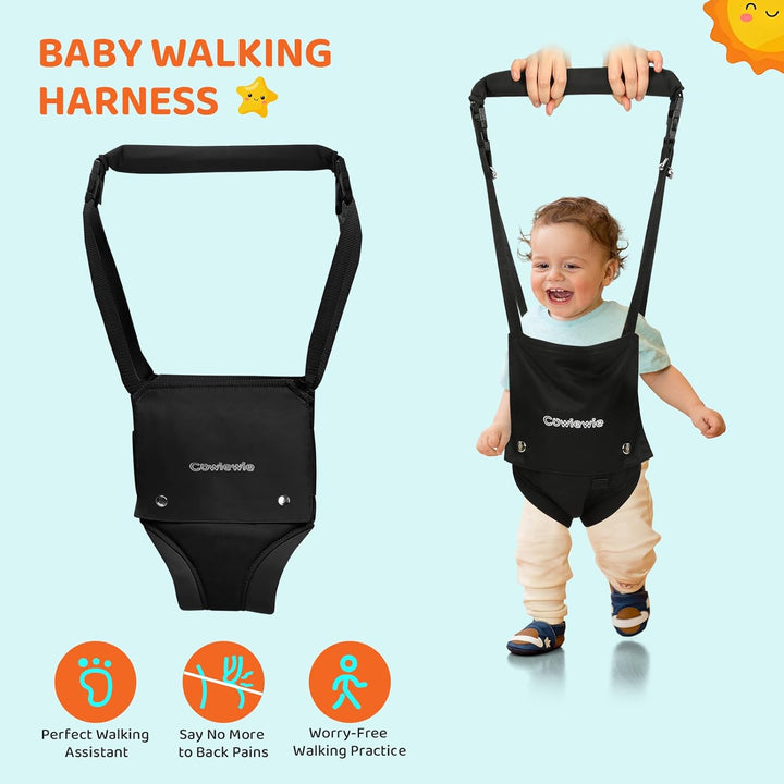 Baby Door Jumper, 2 in 1 Baby Walking Harness, Baby Jumper with Adjustable Height, Ages 6 Months +