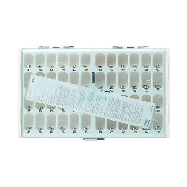 Metal Prefabricated Crown Set, Children, 48 Pieces/Box