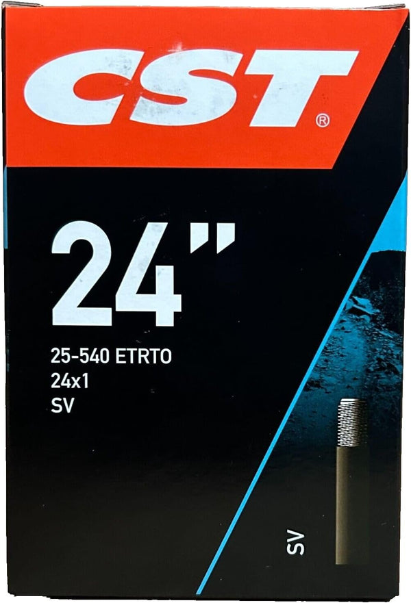 24 X 1 Inner Tube 25-540 Straight Schrader Valve SV Wheelchair 24X1