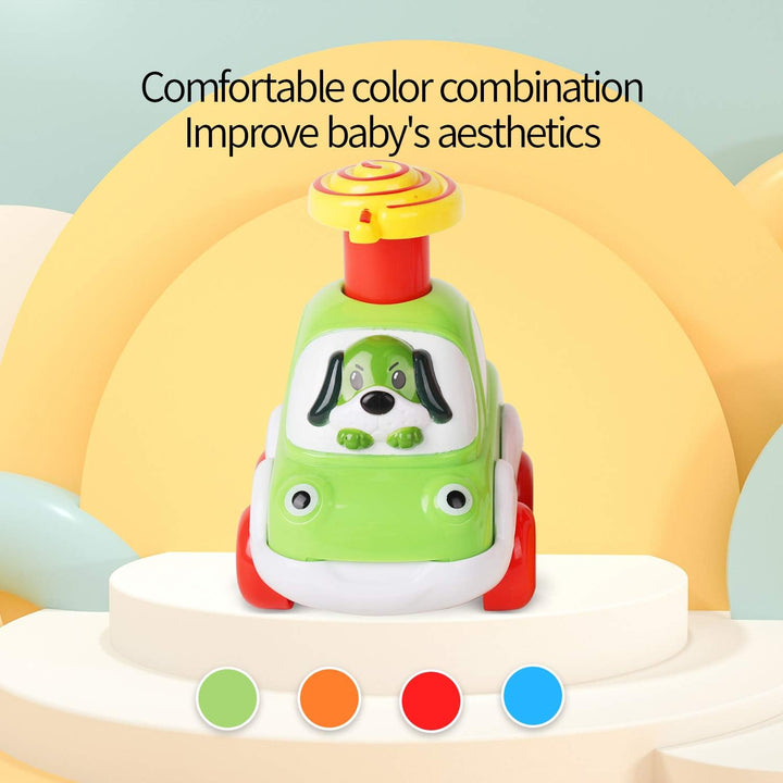Animal Car Toys for 1 2 Year Old Boy|Baby Toys 12-18 Months|1 2 Year Old Boy Birthday Gifts for Infant Kids|Cars for Toddlers 1-3