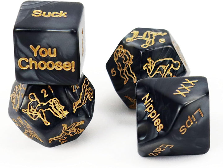 Food Dice Stocking Stuffers for Men Women Kids Adults Date Night Dice Couples Gifts for Him Her Anniversary Christmas Birthday Wedding Gifts for Men Women Him Her Boyfriend Girlfriend Husband