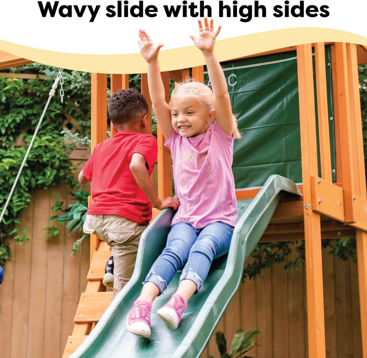 Appleton Wooden Swing Set, (Amazon Exclusive)