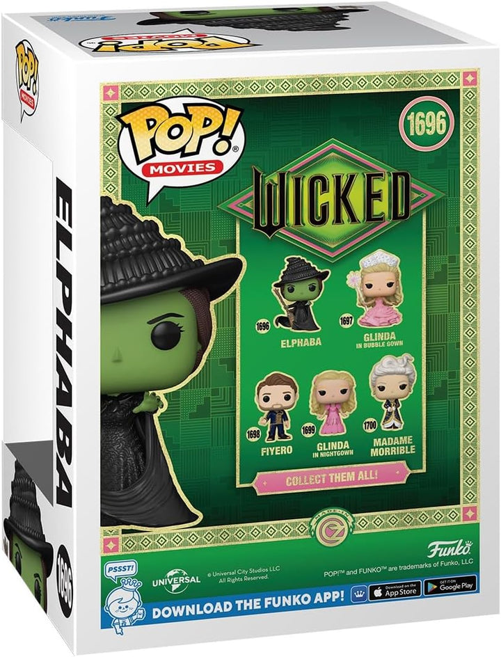 POP Movies: Elphaba - Wicked - Collectable Vinyl Figure - Gift Idea - Official Merchandise - for Kids & Adults - Movies Fans - Model Figure for Collectors and Display